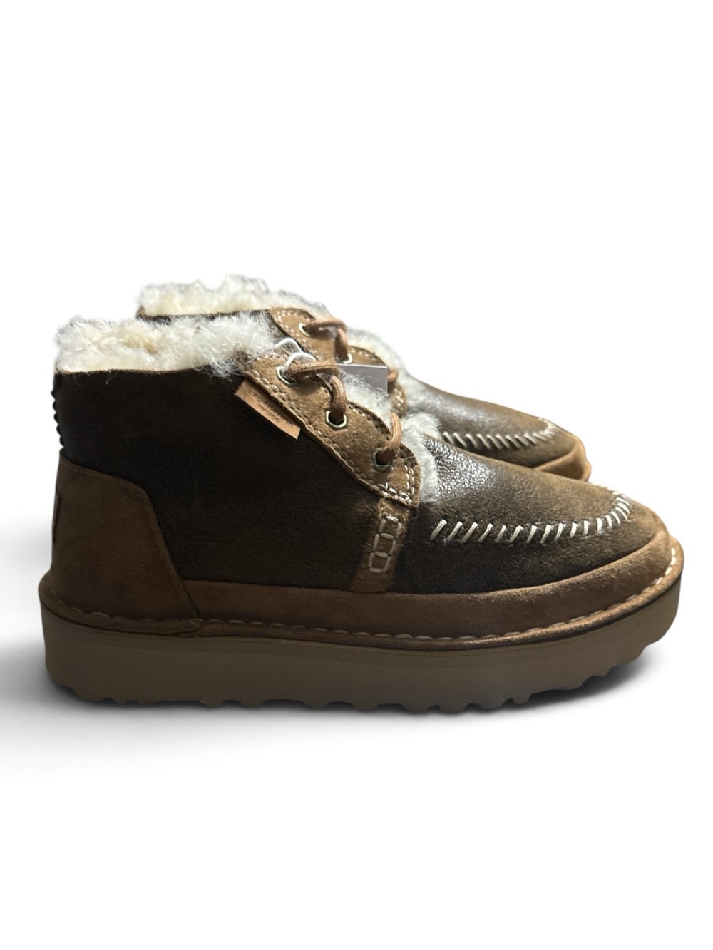 Neumel Crafted Regenerate Boots, featuring a distinctive whipstitch detail along
